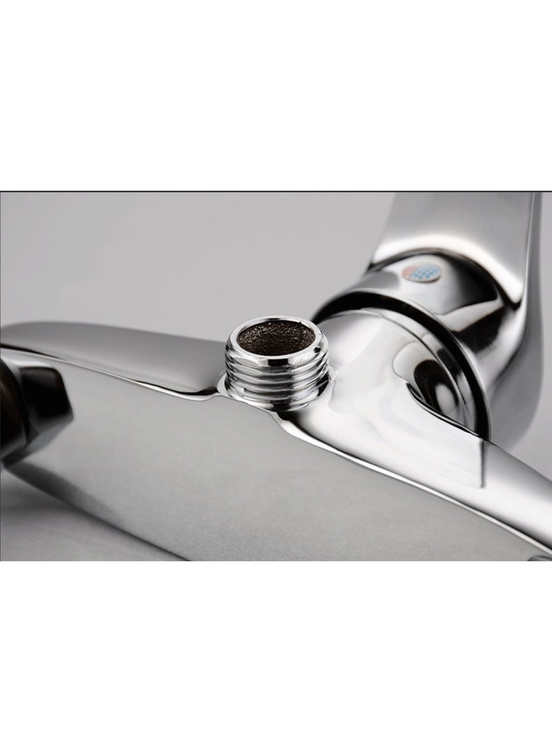 طقم خلاط شطاف بدون دش فضي - Image 4